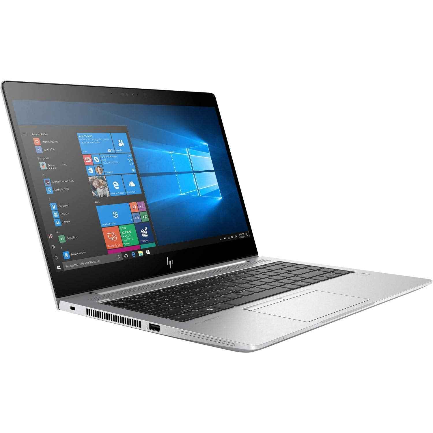 REFURBISHED HP Elite Book 840 G5 NoteBook | Core i7 8th Gen 8GB RAM | 512 GB SSD | 14" Display|3 year warranty||Silver|2.5Kg |Win 10 Pro| With EB BAG