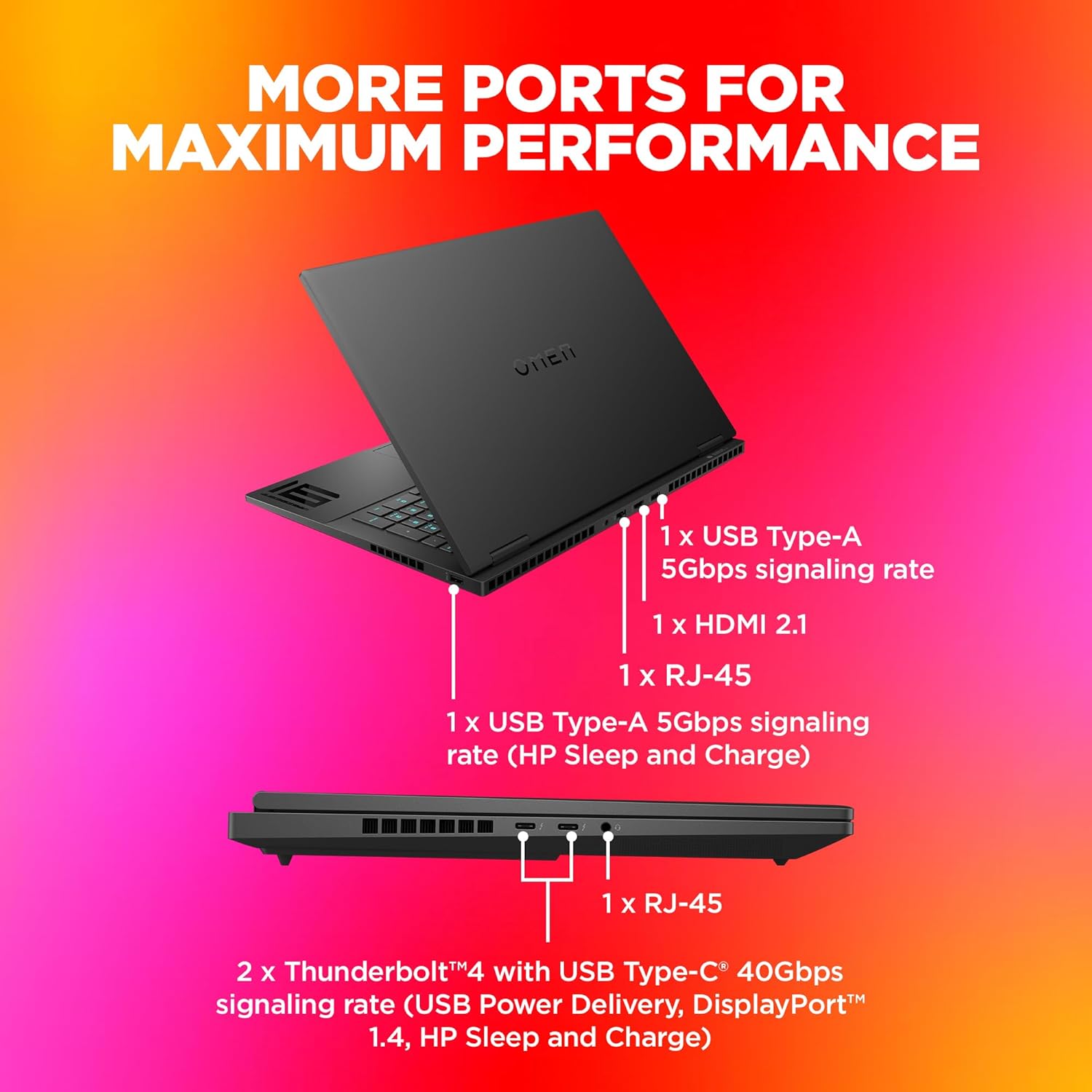 HP OMEN Gaming,13th Gen Intel Core i7-13700HX, 8GB RTX 4070,16GB DDR5, 1TB SSD,16.1-inch (40.9 cm), FHD, IPS, Gaming Laptop 165Hz, RGB Backlit KB, B&O (Win 11, Office 21, Black, 2.35 kg) wf0262TX - Zapnet.in