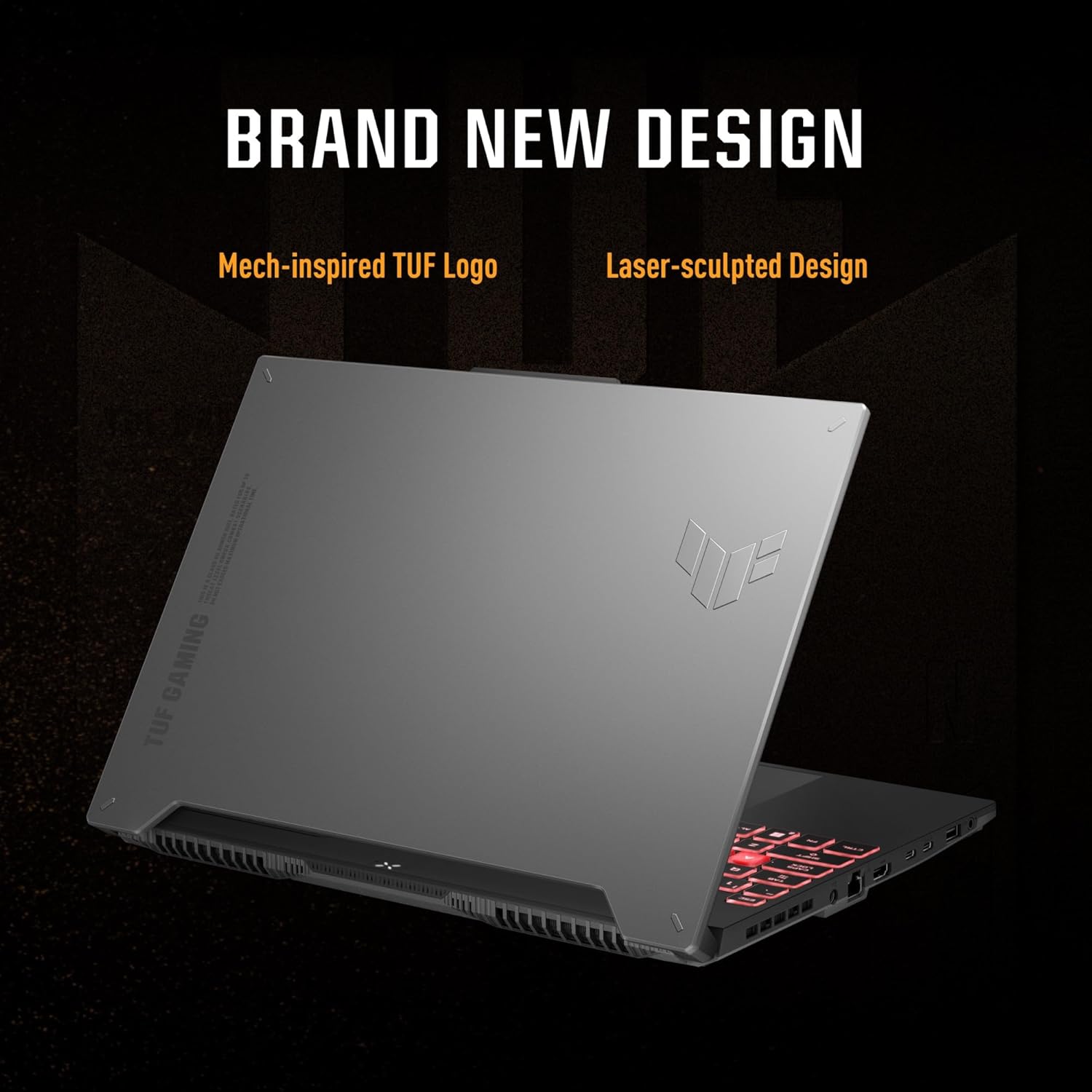 ASUS TUF Gaming F15 13th Gen, Intel Core i7-13620H Gaming Laptop(NVIDIA RTX 4050-6GB/140W RGP/16GB RAM/512GB SSD/FHD/15.6"/144Hz/RGB KB/90WHr/Windows 11/Office 2021/Mecha Gray/2.20 Kg) FX507VU-LP210WS