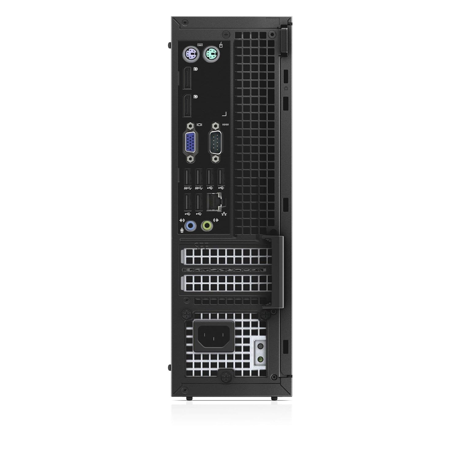 (Refurbished) DELL OPTIPLEX 7020 SFF (Core i5 4th Gen/8GB RAM/256GB SSD/WIN-10 PRO) Intel, Windows 10 Pro, Black ( 1 Year Warranty)