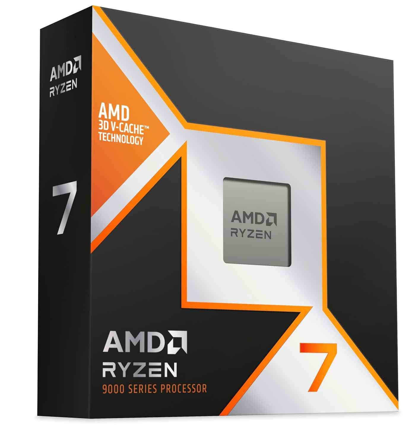 AMD Ryzen 7 9800X 3D Desktop Processor with Integrated Radeon Graphic, 8 cores 16 Threads, 96MB Cache, Base clock 4.7 GHz Up to 5.2 GHz AM5 Socket system memory DDR5 Up to 5600 MT/s - 100-100001084WOF