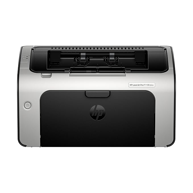 HP Laserjet Pro P1108 Plus Single Function Monochrome Laser Printer, Black - Zapnet.in