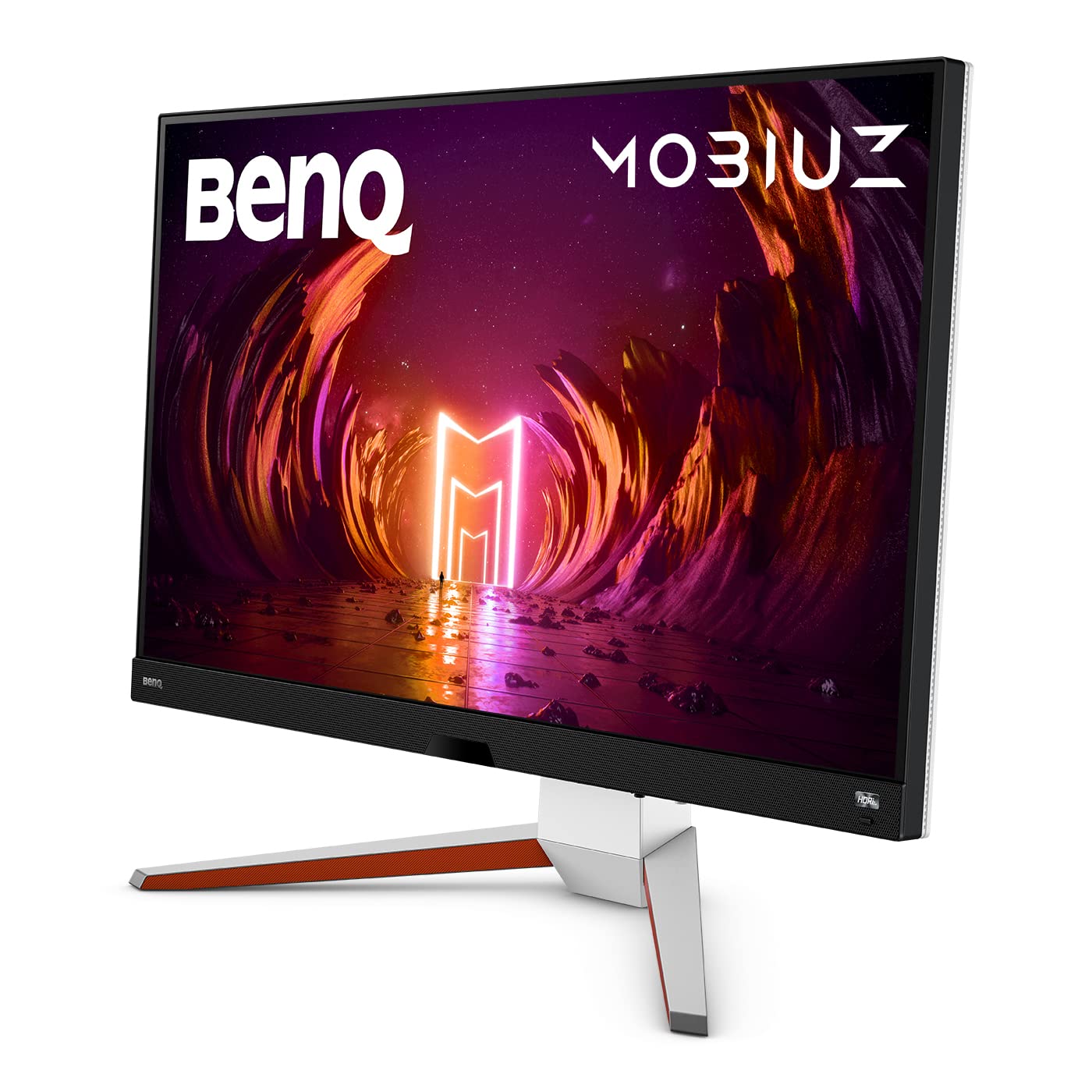 BenQ MOBIUZ EX3210U 32" 4K UHD IPS Gaming Monitor| 144Hz| 1ms MPRT| PS5 Compatible| FreeSync Premium Pro| HDMI 2.1| 98% DCI-P3| treVolo Speakers (2W x 2)| VESA DisplayHDR600|DP|USB Hub| Remote (White)