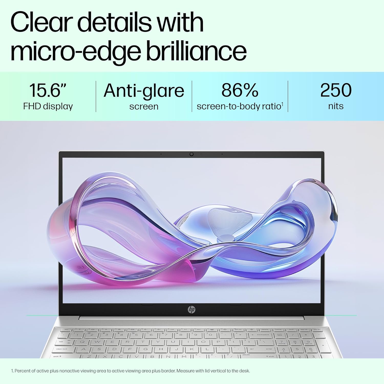 HP Pavilion 15, 13th Gen Intel Core i7-1360P, 16GB DDR4, 512GB SSD, (Win 11, Office 21, Silver, 1.75kg),IPS, Anti-glare, 15.6-inch (39.6cm) FHD Laptop, Intel Iris Xe graphics, HD camera, B&O, eg3032TU