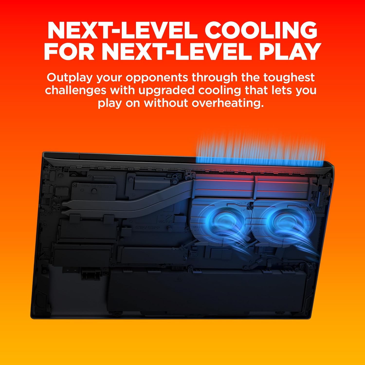 HP Victus, 12th Gen Intel Core i5-12450H, NVIDIA RTX 2050, 16GB DDR4, 512GB SSD (Win11, Office21, Blue, 2.3kg) 144Hz, 9MS, IPS, 15.6-inch(39.6cm) Gaming Laptop, Enhanced Cooling, fa1227TX/fa1314TX