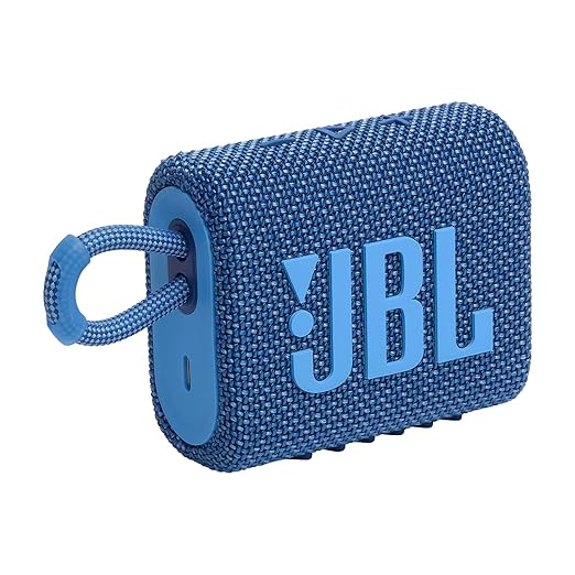 JBL Go 3 Eco: Portable Speaker with Bluetooth, Built-in Battery, Waterproof and Dustproof Feature - Zapnet.in