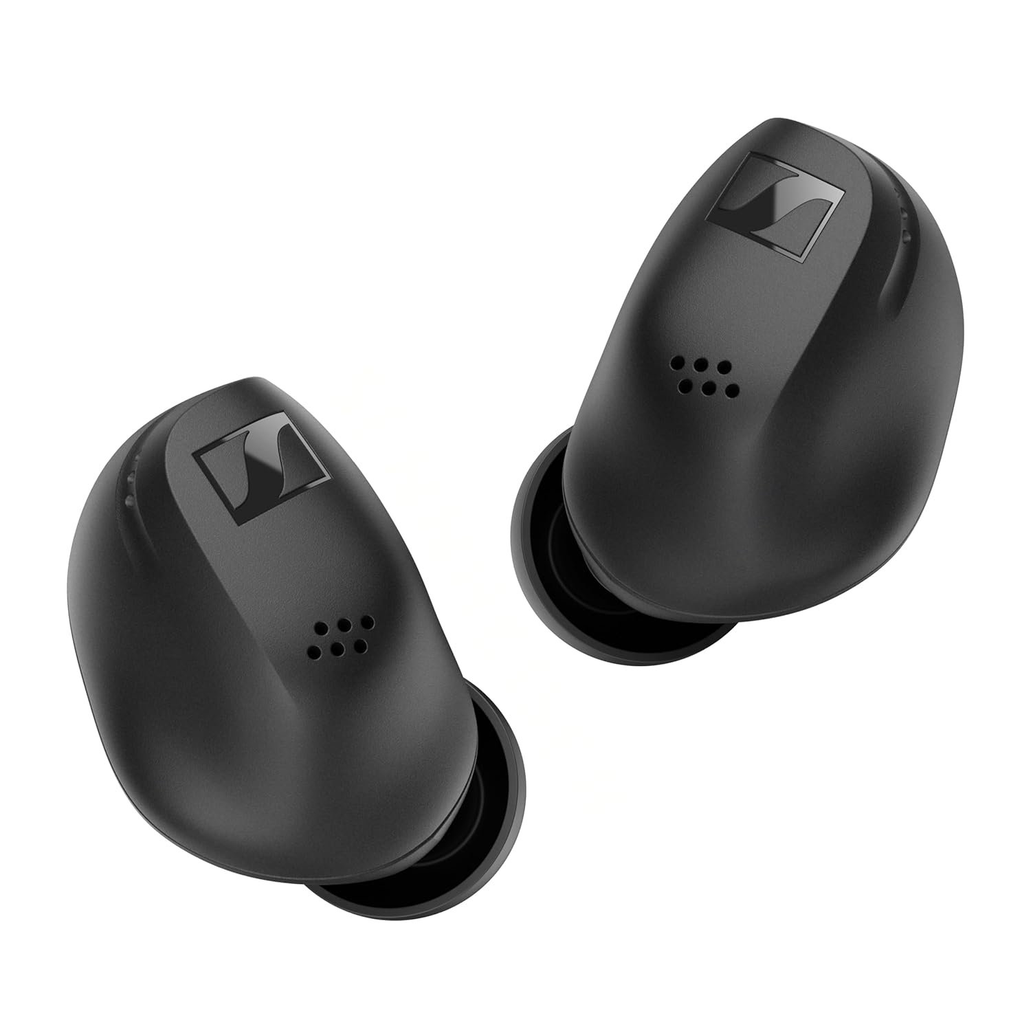 Sennheiser ACCENTUM True Wireless Earbuds, BT v5.3 Auracast & LE Audio, TrueResponse Drivers, Hybrid ANC + Transparency Mode, 28 Hr Battery, Qi & USB‑C Charging, Touch Control, 2Y Warranty, Black