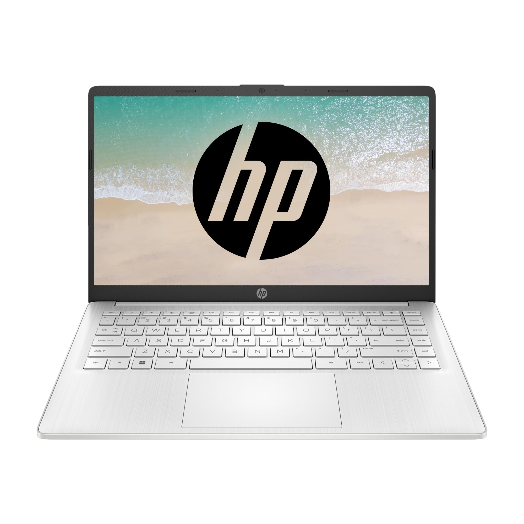 HP 14s,7c Gen Qualcomm Snapdragon, 8GB RAM/128GB Storage 14-inch(35.6 cm) FHD, IPS, Micro-Edge Display/Alexa/Win 11/Adreno 618 GPU Graphics/MS Office,14s-ed0007qu, Natural Silver