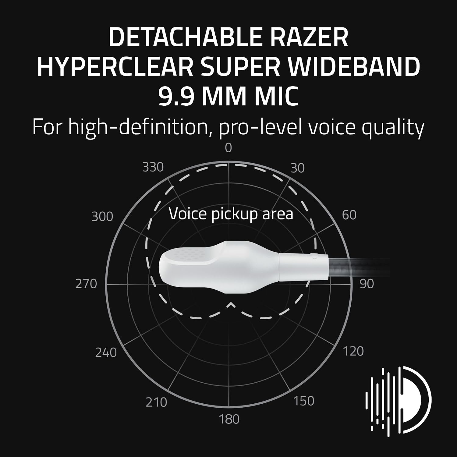 Razer BlackShark V3 Wireless PC Gaming Headset, 50mm Drivers, White | Super Wideband Mic, 2.4 GHz, Bluetooth, USB, Works with Mac, PS5, Nintendo Switch, Smartphone, 70 Hr Battery