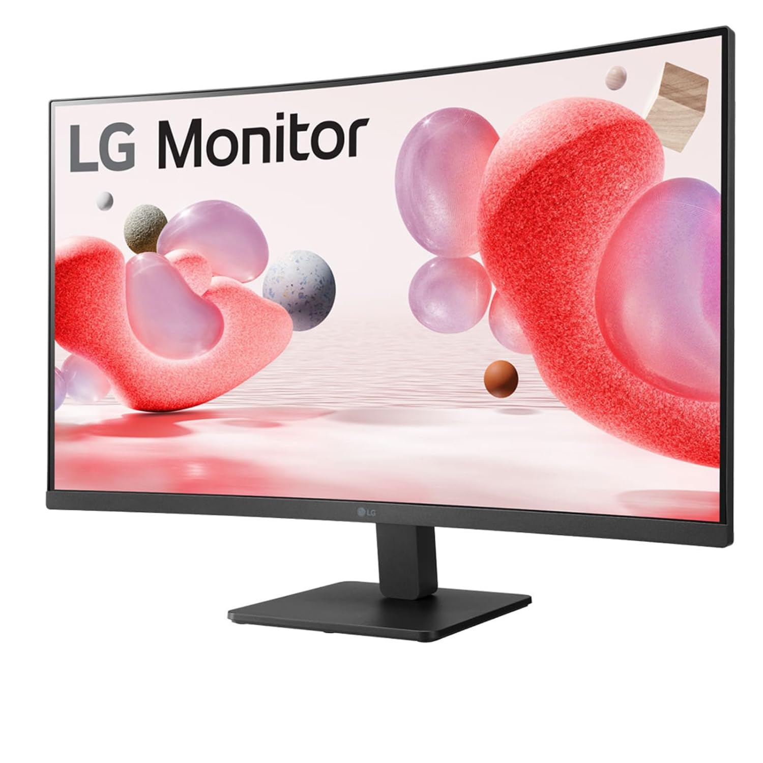 LG 32MR50C (32 Inch) Full HD Curved Monitor (1920 x 1080) with 100Hz, 5ms, VA Panel, AMD FreeSync™, HDMI X 2, VGA, Tilt, OnScreen Control, Reader Mode, Flicker Safe,3-Side Virtually Borderless - Zapnet.in