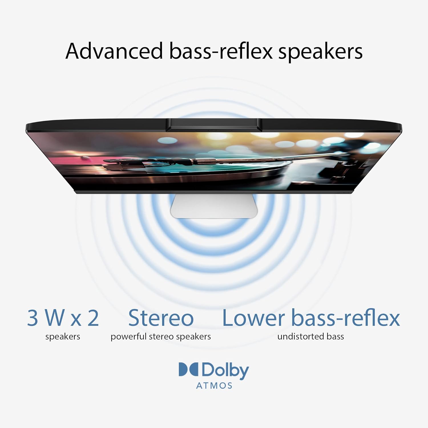 ASUS AiO A3 Series, 23.8" (60.45 cm) FHD, Intel Core i3-1215U 12th Gen, All-in-One Desktop (8GB/512GB SSD/Win11/Office 21/McAfee 1Year/Wireless Keyboard & Mouse/Black/5.40 kg), A3402WBA-BA002WS