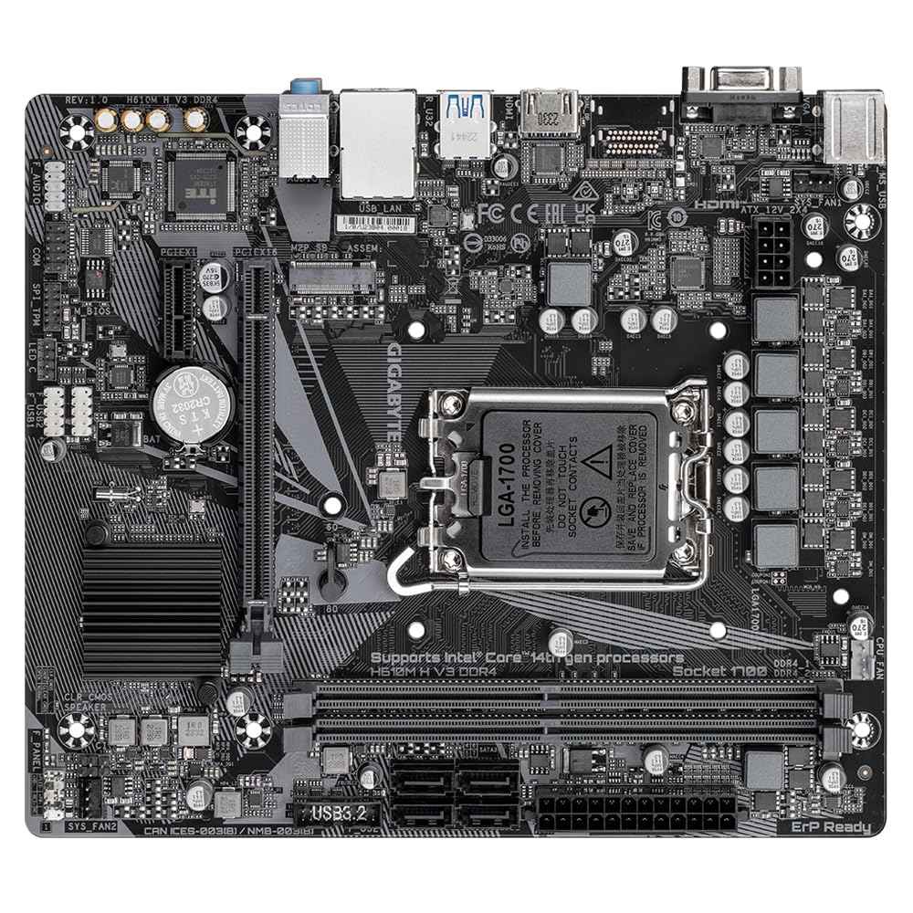 Gigabyte H 610 MH DDR4 Motherboard