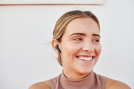 JBL Wave Beam in-Ear Wireless Earbuds (TWS) with Mic,App for Customized Extra Bass Eq,32 Hours Battery&Quick Charge,Ip54 Water&Dust Resistance,Ambient Aware&Talk-Thru,Google Fastpair (Black) - Zapnet.in