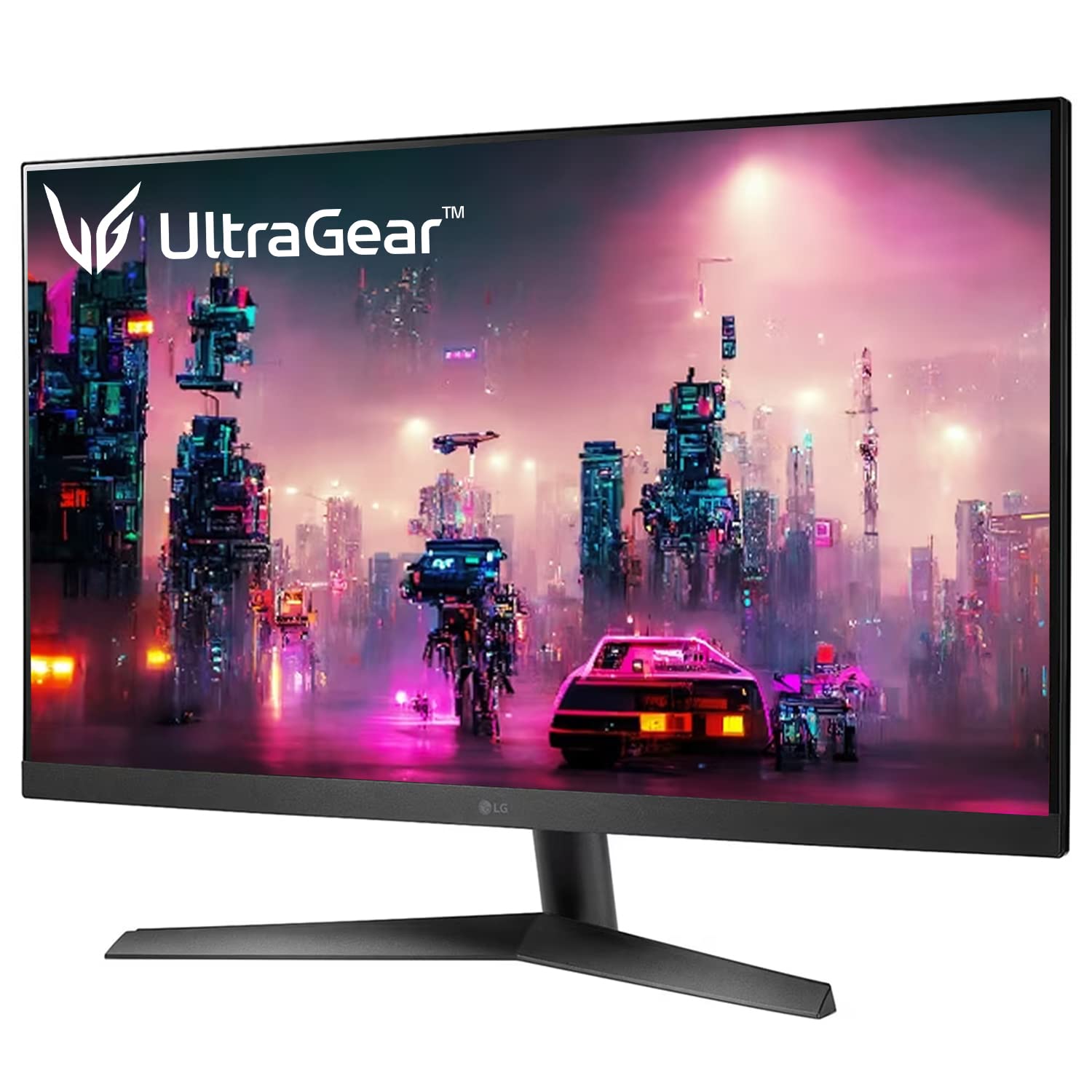 LG Ultragear Gaming Monitor 80 cm (31.5 Inches), FHD 1920 x 1080, 1ms, 165Hz, NVIDIA® G-SYNC® Compatible, AMD FreeSync™ Premium, HDR 10, sRGB 95% (Typ.), DP, HDMI, Headphone Out, 32GN50R (Black)