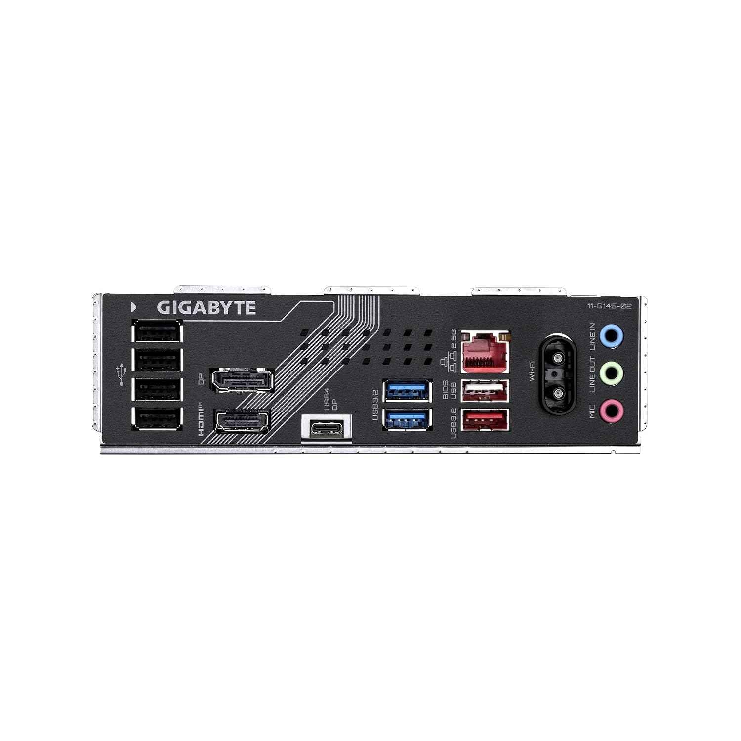 GIGABYTE B860 Gaming X WIFI6E Intel Core Ultra (Series 2) LGA 1851 Motherboard, ATX, DDR5, 3X M.2, PCIe 5.0, USB-C, WIFI6E, 2.5GbE LAN, EZ-Latch