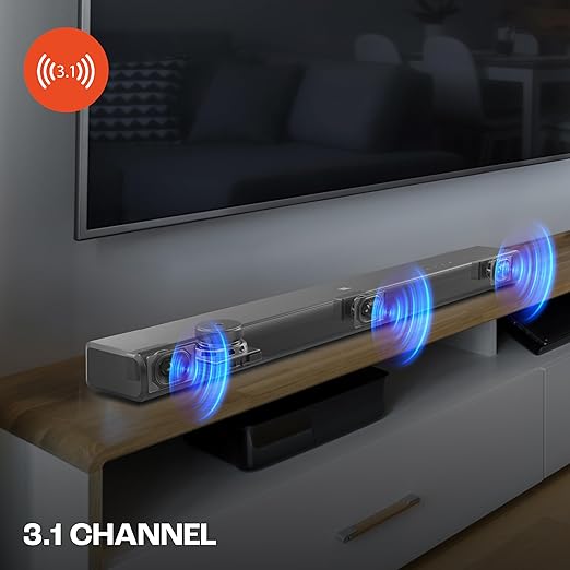 JBL Cinema SB510, Dolby Audio Soundbar with Built-in Subwoofer, 3.1 Channel, Center Channel for Superior Voice Clarity, HDMI eARC, Bluetooth & Optical Connectivity (200W) - Zapnet.in