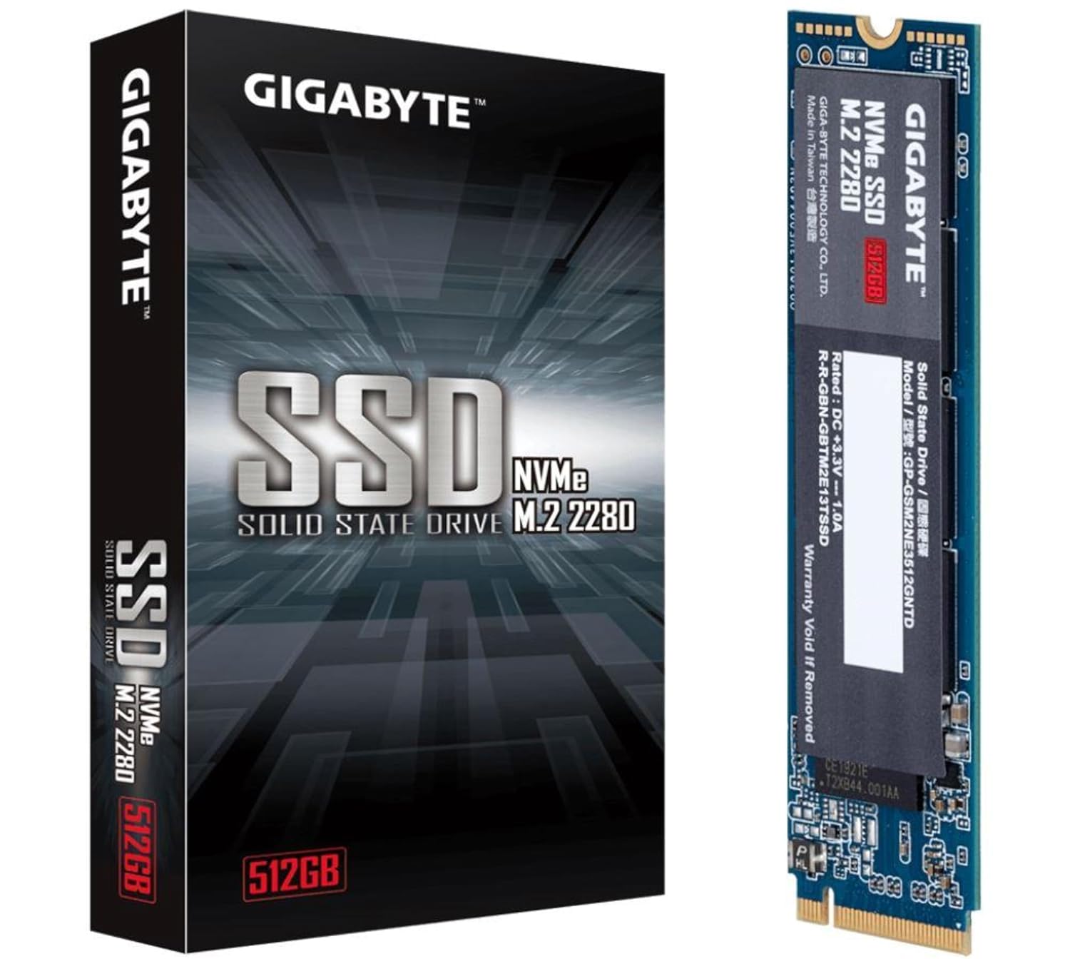 GIGABYTE NVMe SSD 512GB