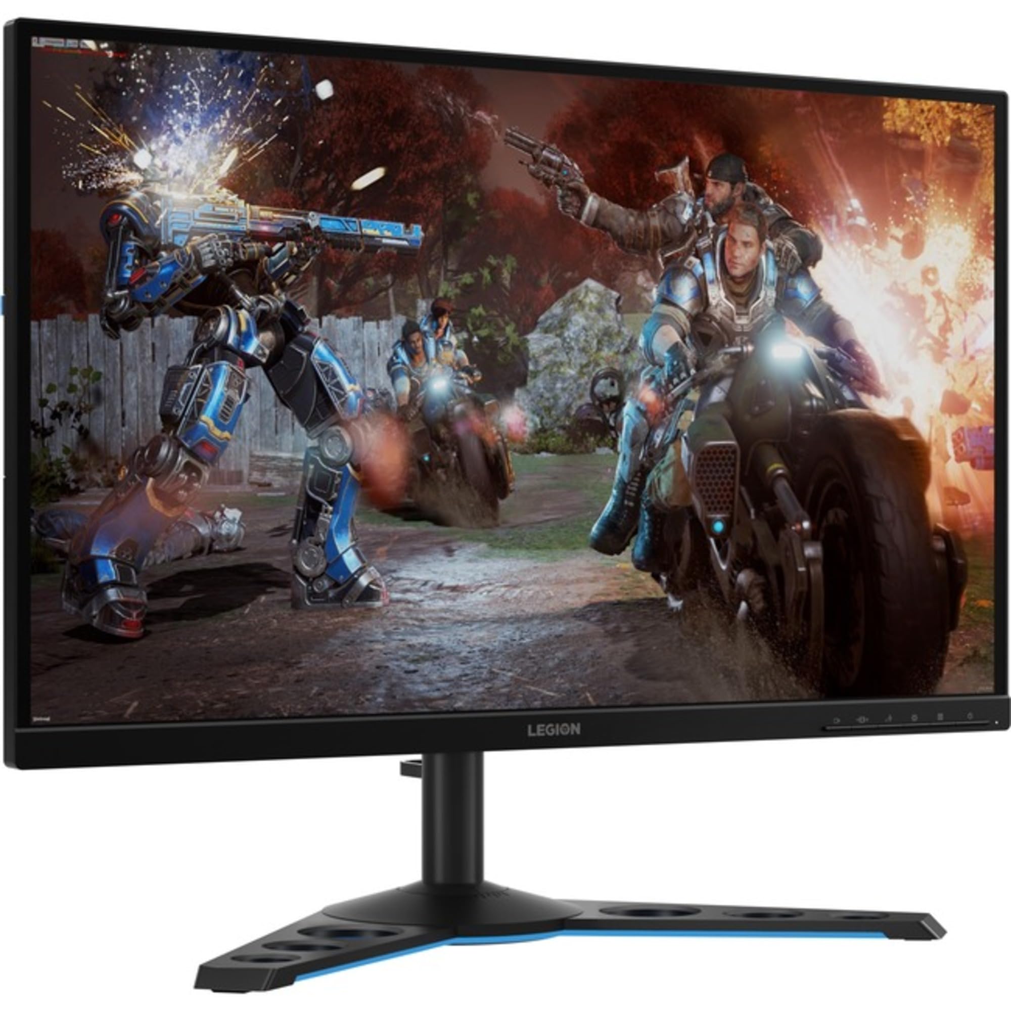 Lenovo Legion Y32p-30 Monitor - Gaming Monitor - 31.5" UHD IPS Display - 144Hz - DisplayHDR™ 400 - AMD FreeSync™ Premium - 0.2ms MPRT - Raven Black - NearEdgeless Design