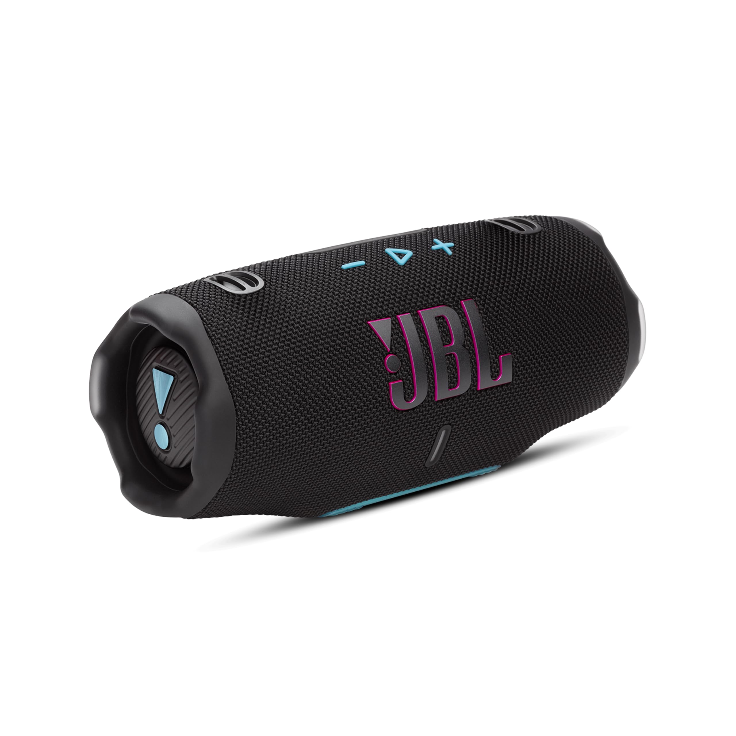 JBL Charge 6 - Portable Waterproof & Drop-Proof Bluetooth Speaker, Bold Pro Sound with AI Sound Boost, 28Hrs of Playtime, Built-in powerbank & Comes with a Sturdy/Removable Carrying Strap (White)