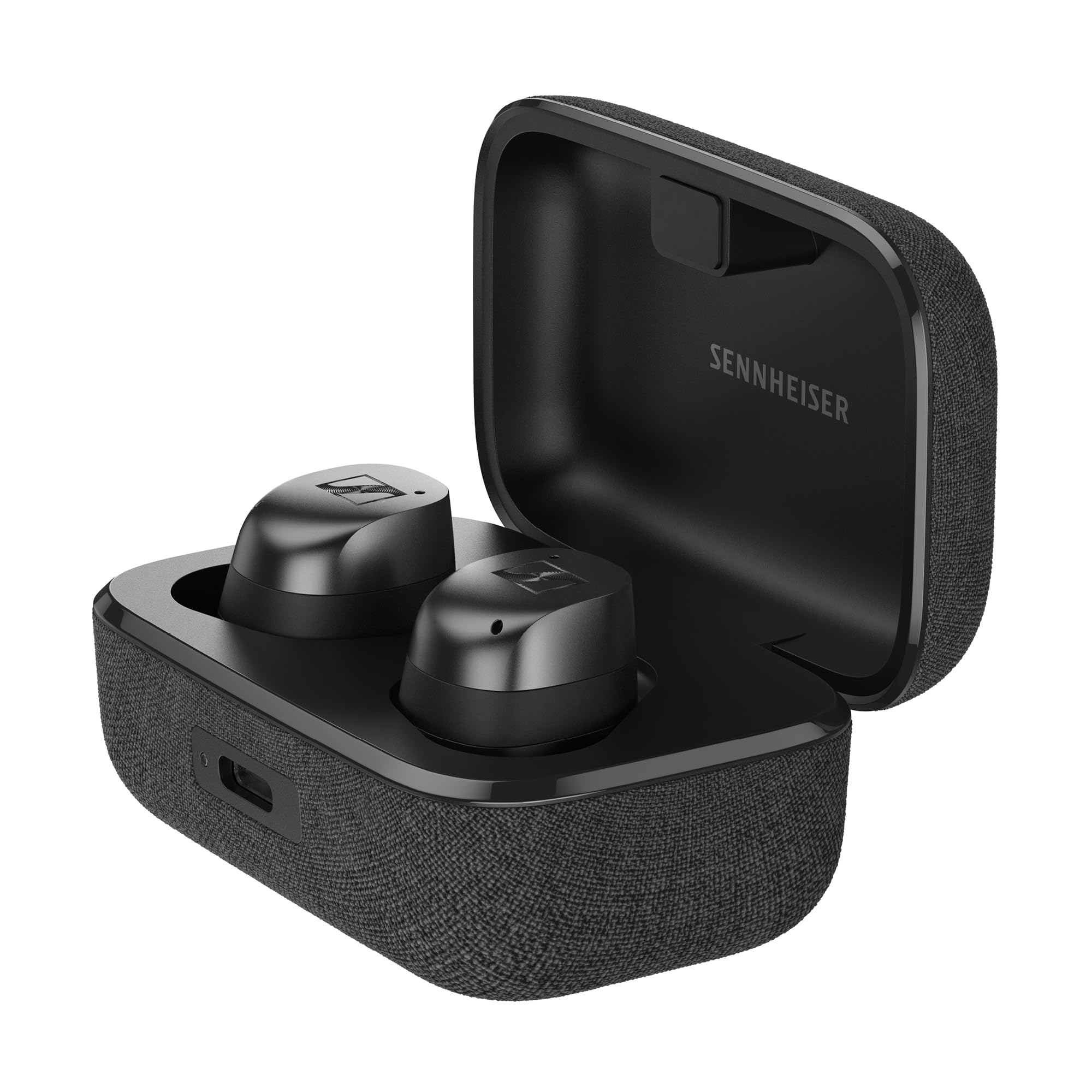 Sennheiser MOMENTUM True Wireless 4 Earbuds,TrueResponse Drivers, Lossless Audio, Auracast, Adaptive ANC, Anti‑Wind+Transparency Modes, 30 Hrs Battery, Qi Fast Charge, 6‑Mics,2Y Warranty, Black-Copper