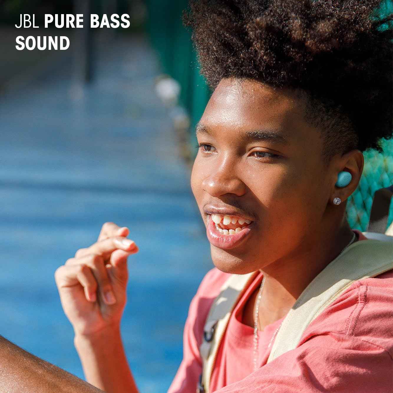 JBL Wave Buds 2 Ear Buds Wireless BluetoothV5.3, Active Noise Cancellation Earbuds,Multi Connect, App for Customized Extra Bass Eq, Relax Mode,Speed Charge, 40H Playback, Fast Pair, 4 Mics,IP54(Black)
