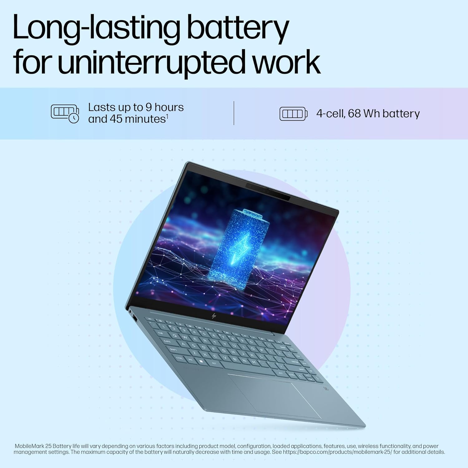 HP Pavilion Plus, 13th Gen Intel Core i5-1335U, 16GB LPDDR5x, 512GB SSD, (Win 11, Office 21, Blue, 1.38kg), Anti-Glare, 14-inch (35.6cm), WUXGA Laptop, Intel Iris Xe Graphics, 5MP IR Camera, ew0115TU