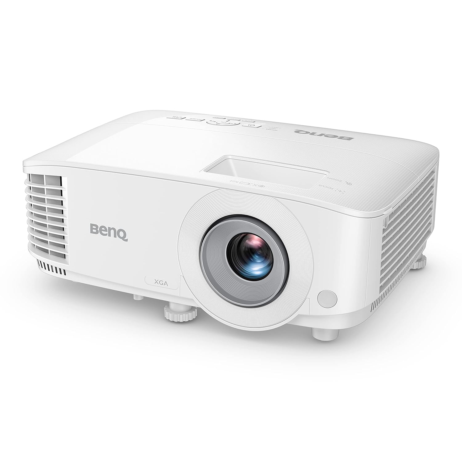 BenQ MX560 XGA Business & Education Projector, DLP, 4000 Lumens High Brightness, 20000:1 High Contrast Ratio, Dual HDMI, USB-A, Upto 15000 Hrs Extra-Long Lamp Life, 10 W Speaker, 3D Capable, White