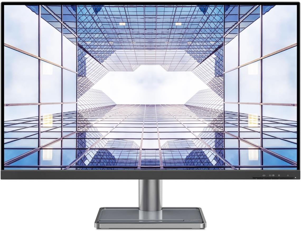 Lenovo L32p-30 32" Class Webcam 4K UHD LCD Monitor - 16:9 - Raven Black - 31.5" Viewable - in-Plane Switching (IPS) Technology - WLED Backlight - 3840 x 2160-1.07 Billion Colors - FreeSync