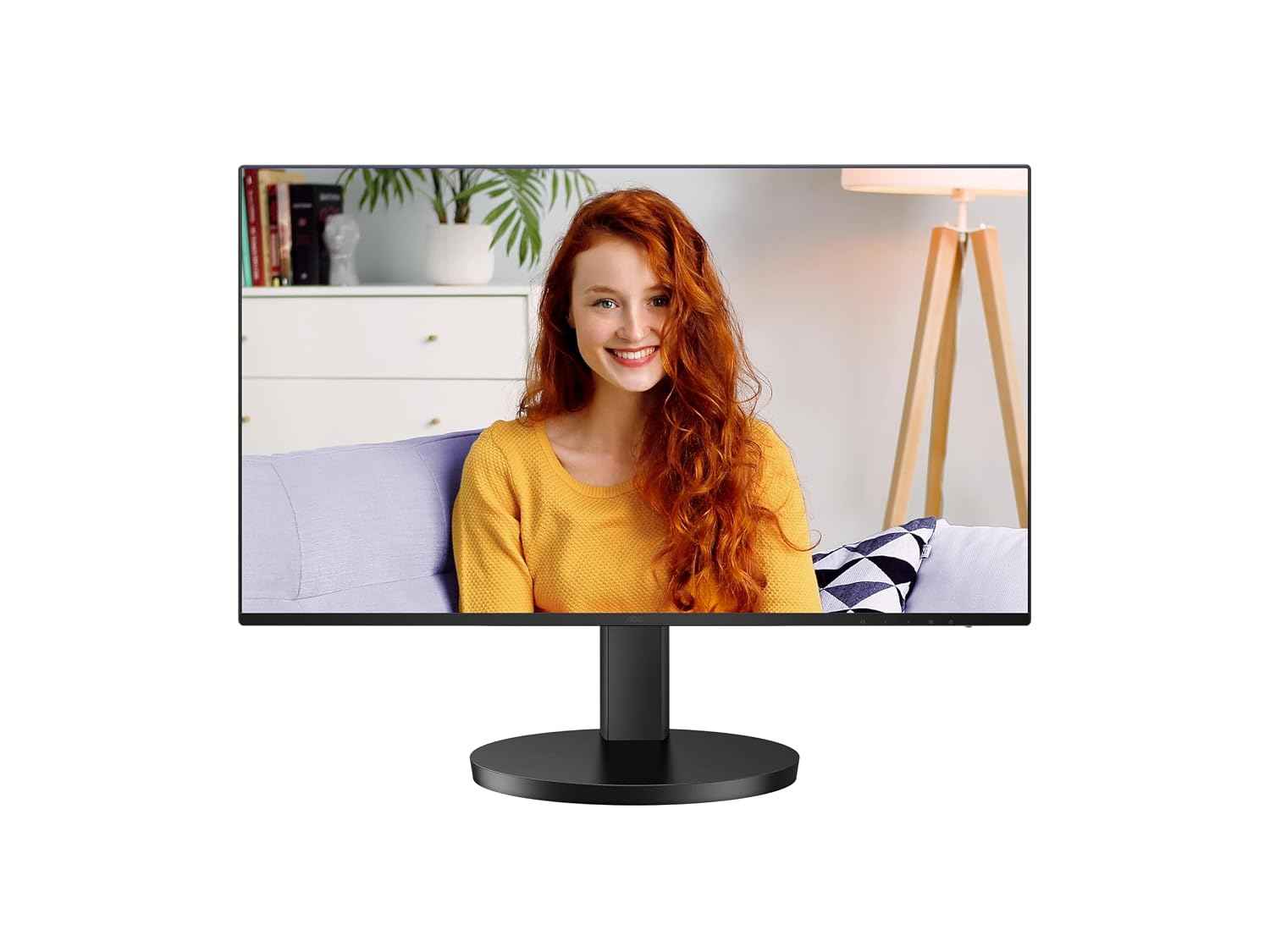 AOC 24B3CF2 23.8″ Full HD IPS Monitor – Black | USB-C with 65W Power Delivery|Adjustable Height|1ms Response|120Hz Refresh & Adaptive Sync – USB-Hub & Built-in Speakers|Ideal for Office