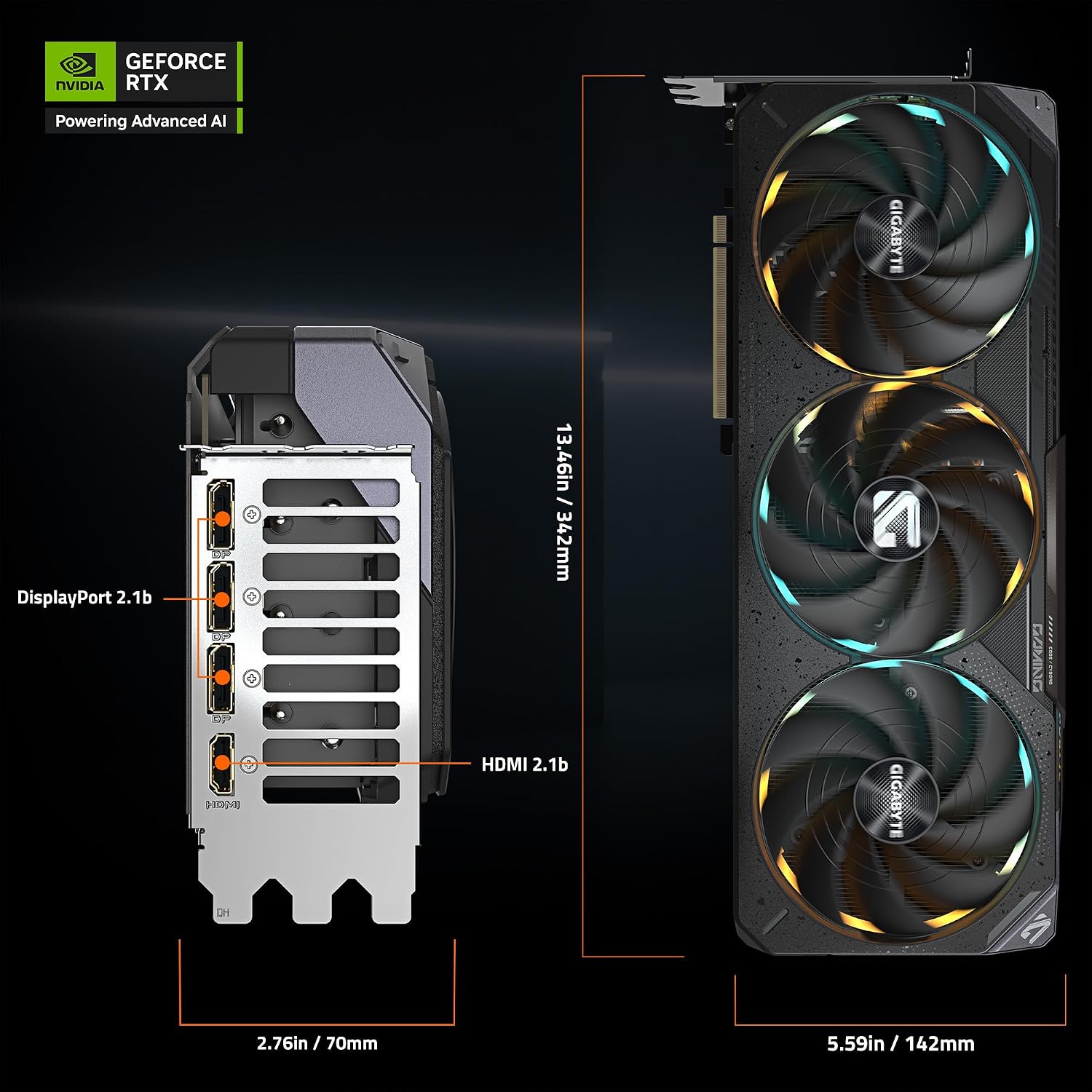 GIGABYTE Geforce RTX 5080 Gaming OC 16G Graphics Card, WINDFORCE Cooling System, 16GB 256-Bit GDDR7, pci_e_x16 GV-N5080GAMING OC-16GD Video Card
