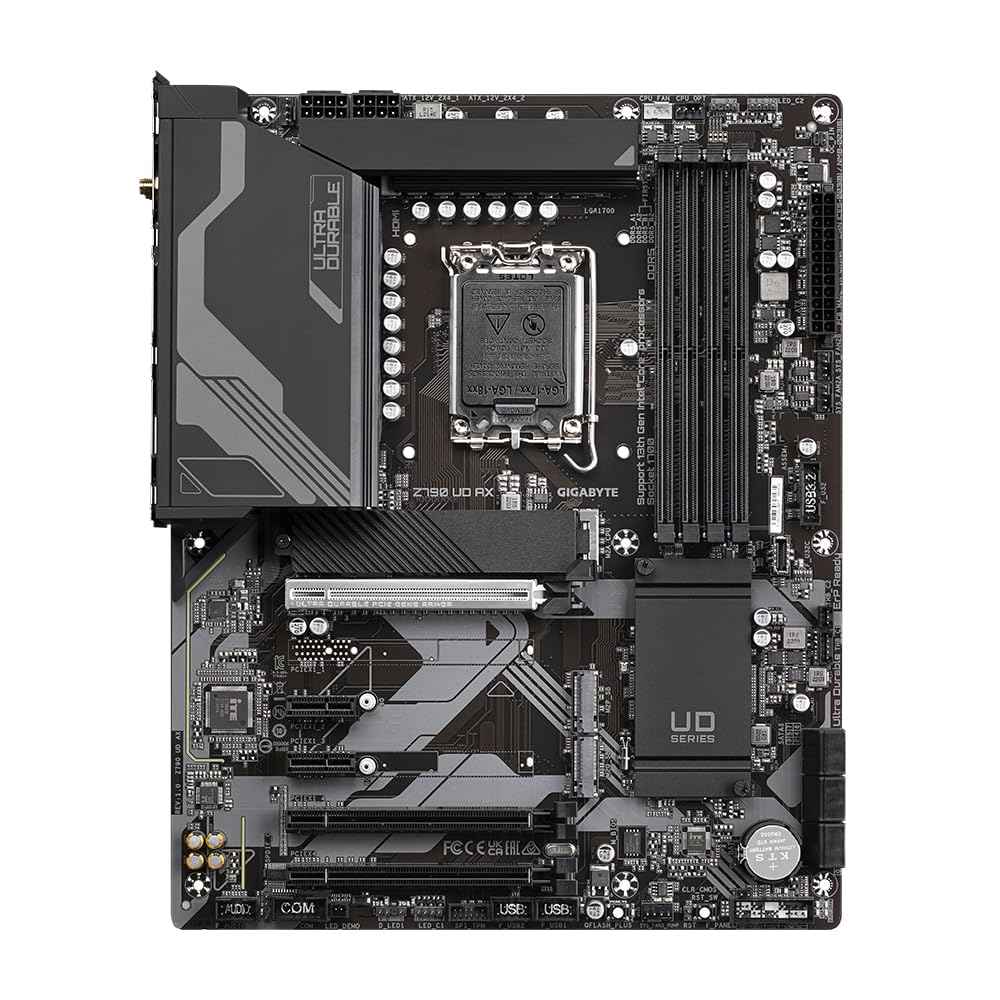 GIGABYTE Z790 Ud Ax Ddr5 ATX Motherboard for 13Th and 12Th Gen Series Processors -Lga1700 Socket