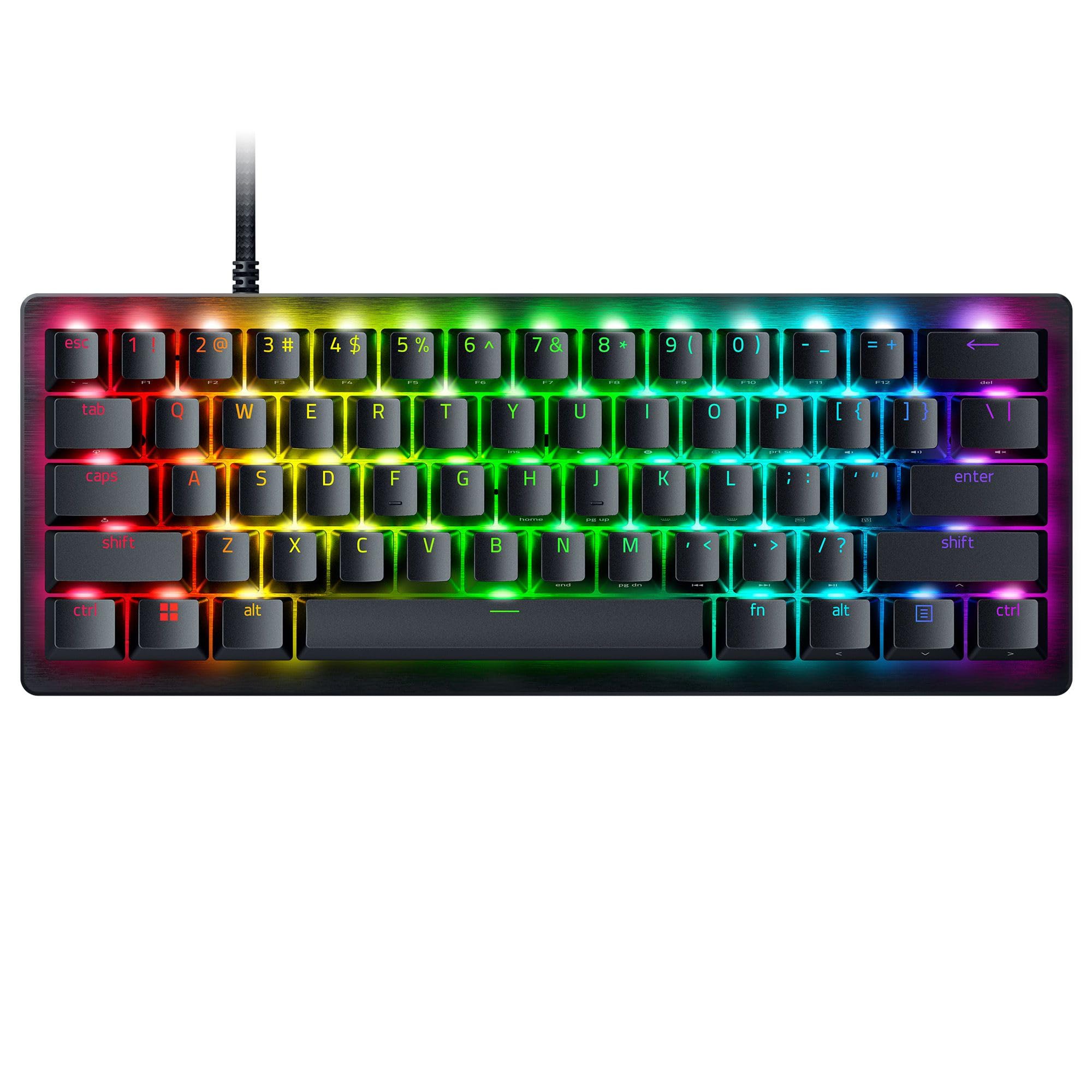 Razer Huntsman V3 Pro TKL Esports Gaming Keyboard, Counter Strike 2 Edition | Analog Optical Switches Gen 2, Razer Snap Tap, Rapid Trigger, Adjustable Actuation, Media Keys & Dial, PBT Keycaps