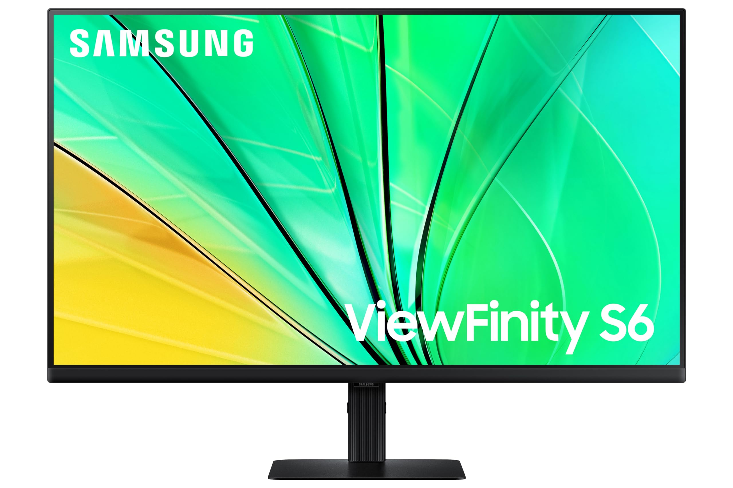 Samsung 60 Series - Ls24A600Nwwxxl, 24 Inch (60.4 Cm), 2K Wqhd Flat Computer Monitor 2560 x 1440 Pixels, IPS, Hdr10 (1 Billion Colors), Height Adjustable Stand, Eye Care, 75Hz (Black)