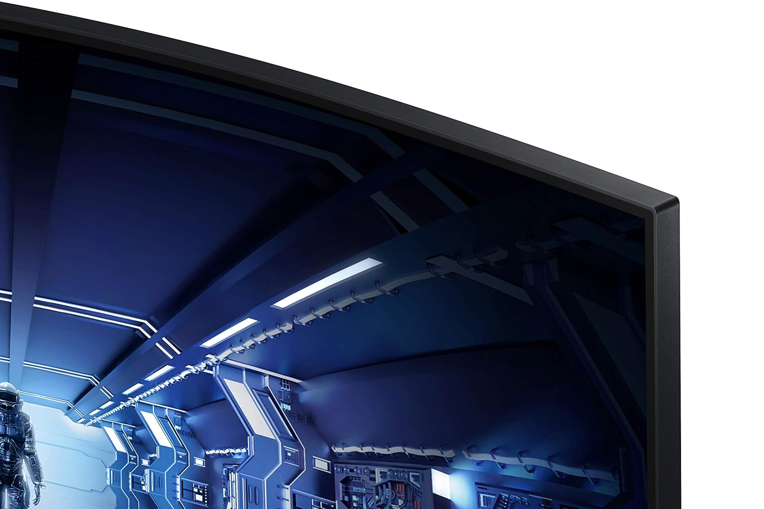 Samsung 27-inch(68.46cm) Odyssey G5 Gaming, Ultra WQHD, 144 Hz, 1ms, 1000R Curved Monitor, QLED, AMD FreeSync Premium (LC27G55TQWWXXL, Black)