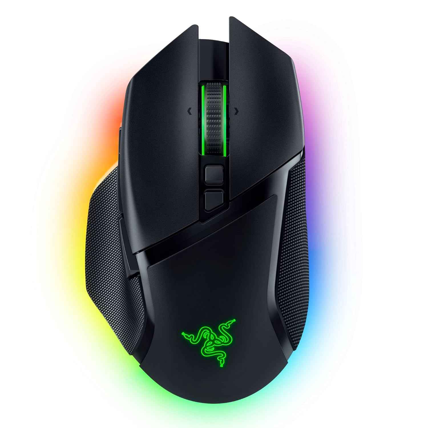 Razer Basilisk V3 Pro Smartchoice Ergonomic Wireless Gaming Mouse, HyperSpeed & Bluetooth, 30K DPI Sensor, 13 Programmable Buttons, RGB Lighting, HyperScroll Tilt Wheel, Long Battery Life