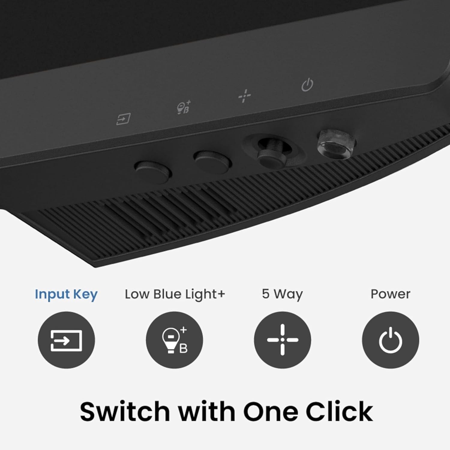 BenQ GW2490 24 Inches 1920X1080P FHD IPS Monitor| 100Hz|99% Srgb|Eye-Careu|Dual HDMI|Display Port|Bezel-Less|Eyesafe|VESA Mediasync|B.I.|Low Blue Light+| Speakers|VESA Wall Mountable(Black)