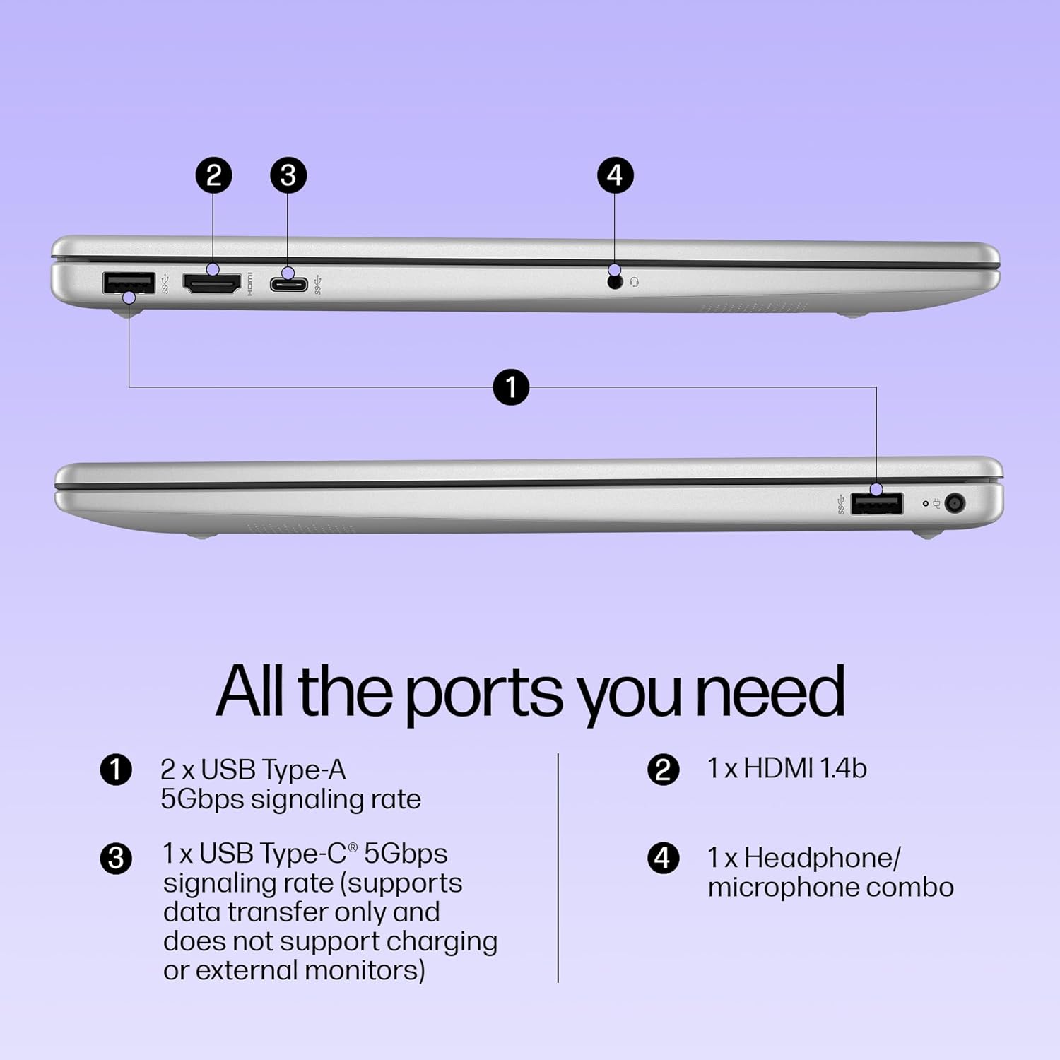 HP New 15 Intel Core i3 12th Gen (8GB DDR4 RAM/ 512 GB NVMe M.2 SSD/Windows 11 / MS Office'2021 / FHD 15.6" Screen/Silver / 1.59 kg/Dual Speakers) FD0061TU