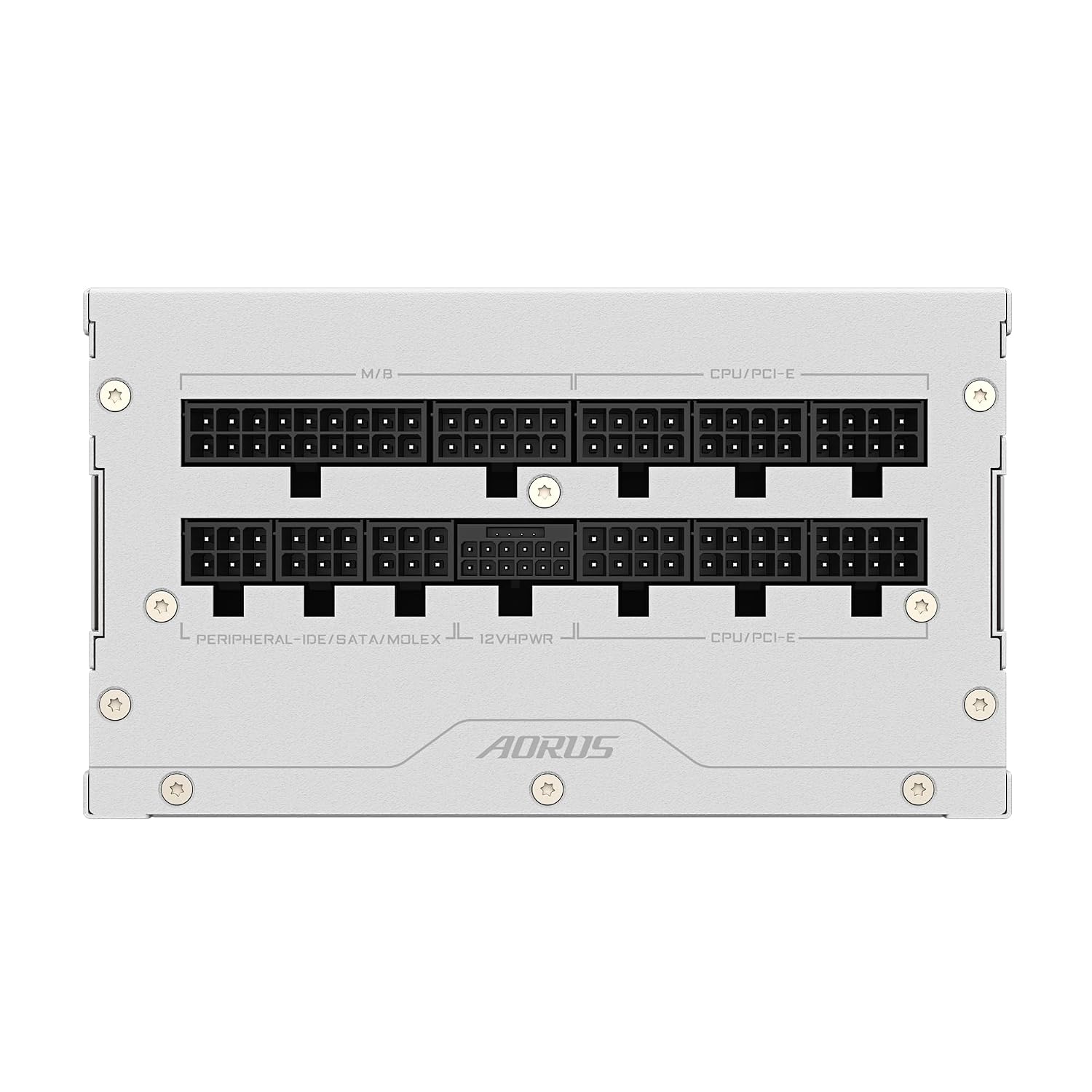 GIGABYTE GP-AE850PM PG5 ICE 850W Power Supply | 80 Plus Platinum | Fully Modular | PCIe 5.0 Ready | White Edition | Japanese Capacitors | Silent Fan | ATX PSU