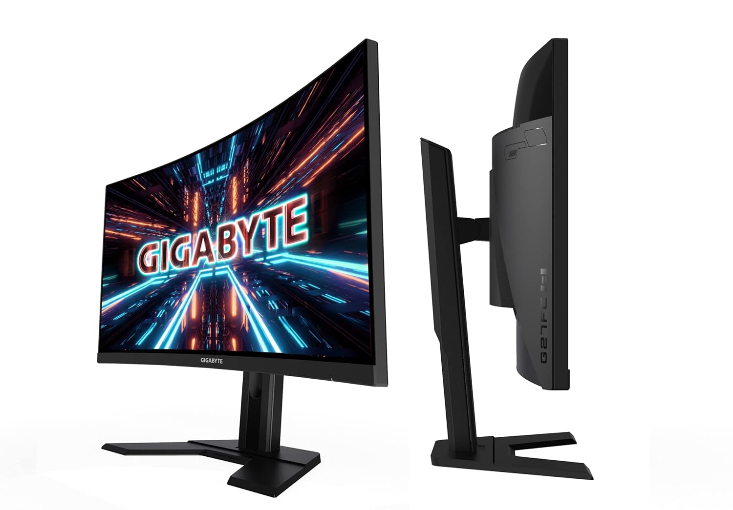 GIGABYTE G27Fc A,27",165Hz, Fhd(1920 X 1080) Curved Gaming LCD Monitor, Va 1500R Display, 1Ms (Mprt) Response Time, 91% Dci-P3, 127% Srgb, Black