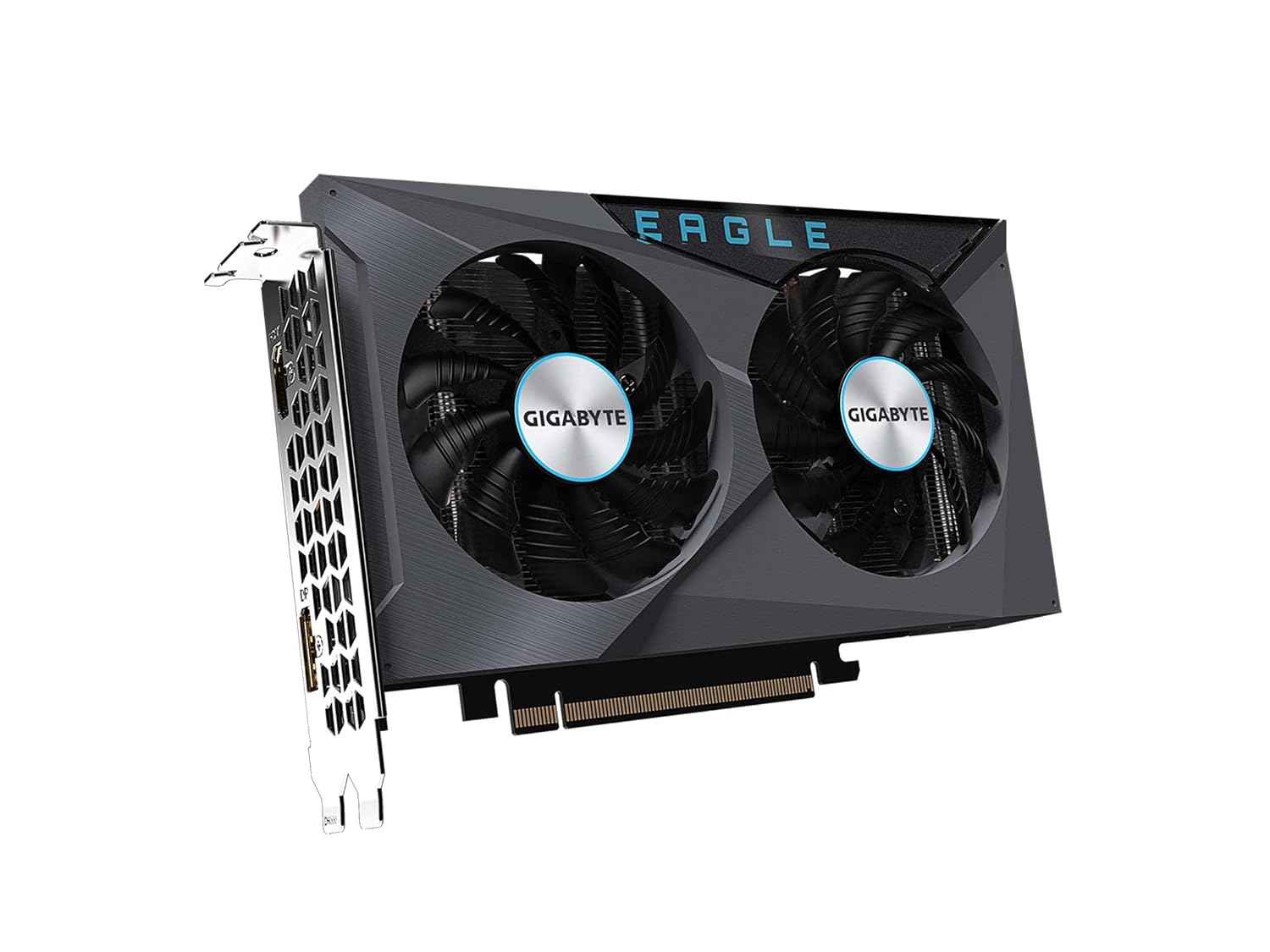 GIGABYTE GV-R65XTEAGLE-4GD Graphics Card, Radeon pci_e_x16 RX 6500 XT, Integrated with 4GB GDDR6 64-bit Memory Interface, WINDFORCE 2X Cooling System with Alternate Spinning Fans & Graphene Nano Lubricant