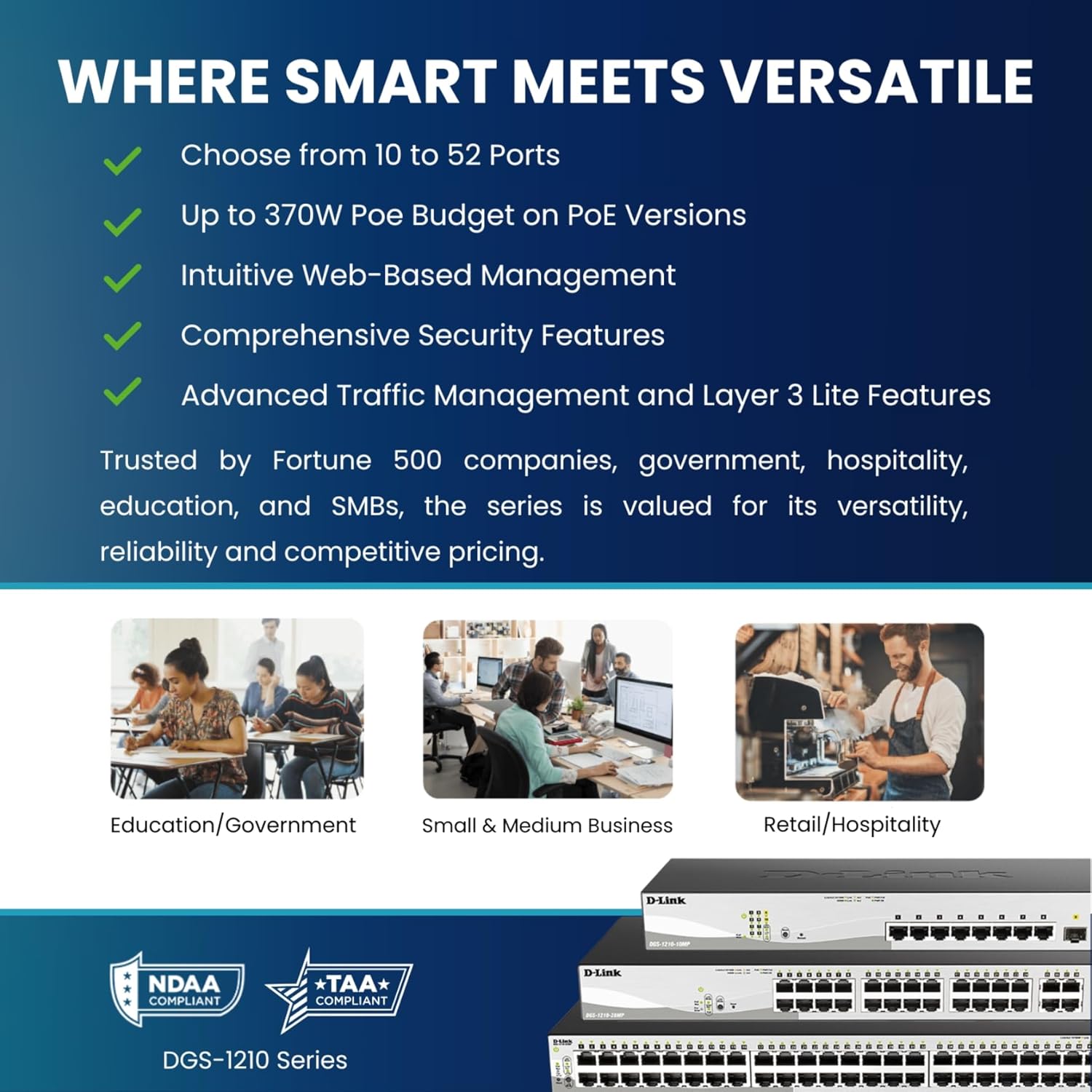 8-Port Gigabit Smart Managed