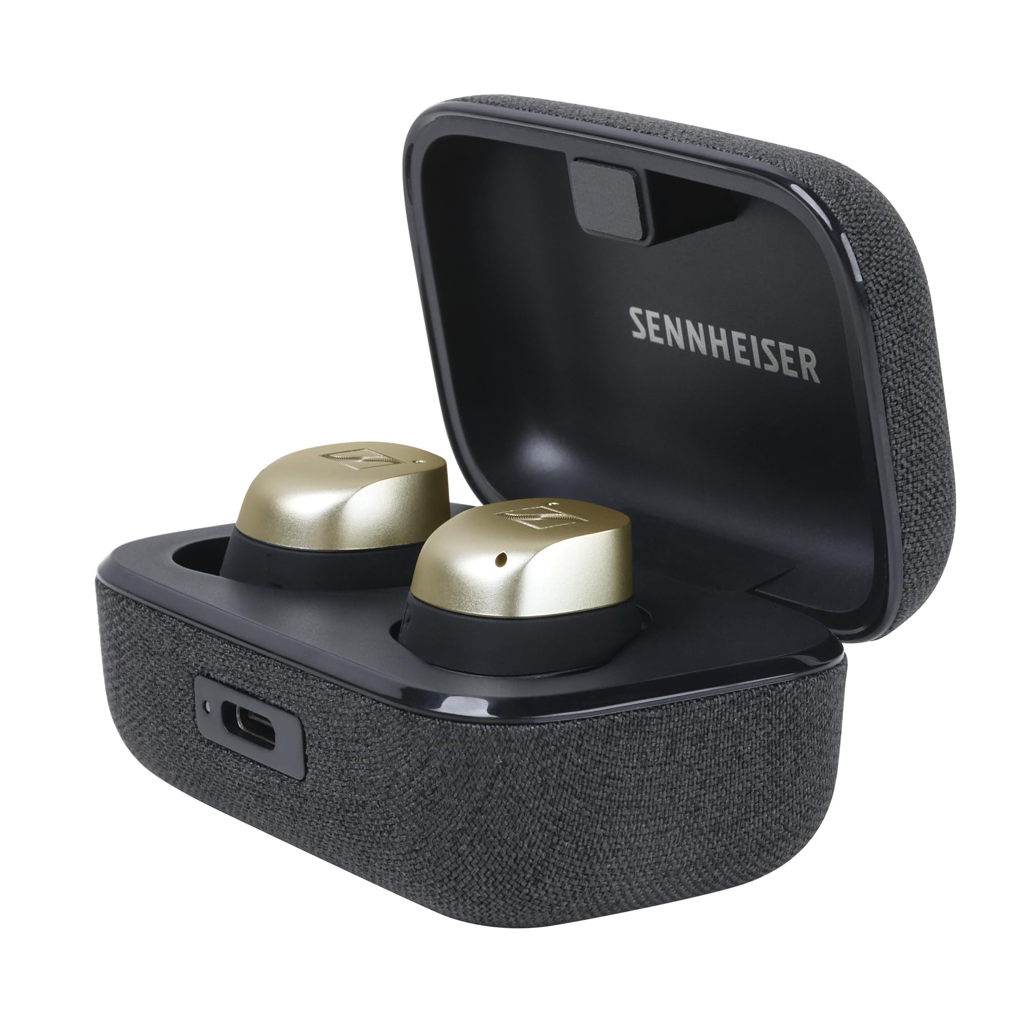 Sennheiser MOMENTUM True Wireless 4 Earbuds,TrueResponse Drivers, Lossless Audio, Auracast, Adaptive ANC, Anti‑Wind+Transparency Modes, 30 Hrs Battery, Qi Fast Charge, 6‑Mics,2Y Warranty, Black-Copper