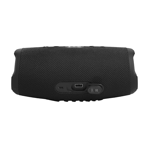 JBL Charge 5 Wi-Fi, Wireless Portable Bluetooth Speaker, Original Pro Sound, 20 Hours Playtime, Deep Bass, Built-in Powerbank, Wi-Fi with AirPlay, IP67 Water & Dustproof, One App (Black) - Zapnet.in