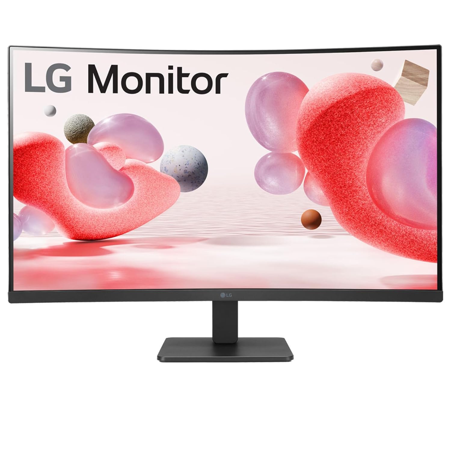 LG 32MR50C (32 Inch) Full HD Curved Monitor (1920 x 1080) with 100Hz, 5ms, VA Panel, AMD FreeSync™, HDMI X 2, VGA, Tilt, OnScreen Control, Reader Mode, Flicker Safe,3-Side Virtually Borderless - Zapnet.in