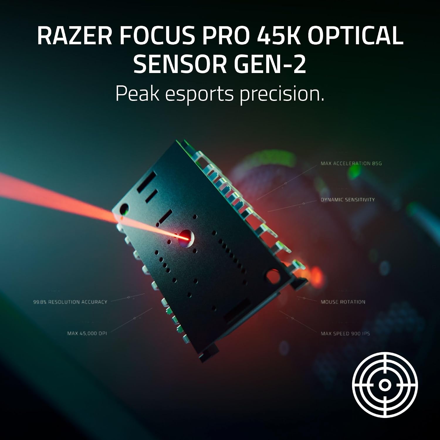 Razer DeathAdder V4 Pro Gaming Mouse (Model No: RZ01-05330100-R3A1) | 56 g Wireless Esports Mouse | Focus Pro 45K Optical Sensor | 8,000 Hz HyperSpeed | Optical Scroll Wheel | Gen-4 Switches_ Black