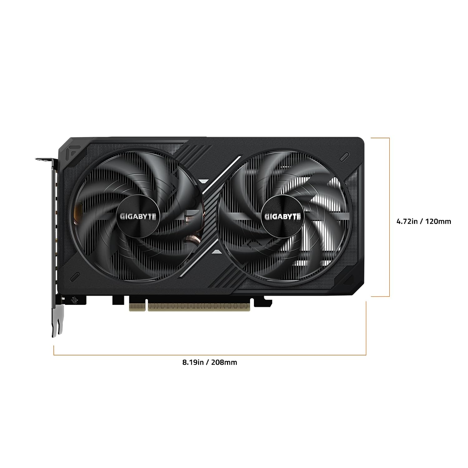GIGABYTE GeForce RTX 5060 Ti WINDFORCE MAX OC 8G Graphics Card, 8GB 128-bit GDDR7, PCIe 5.0, WINDFORCE Cooling System, GV-N506TWF2MAX OC-8GD Video Card