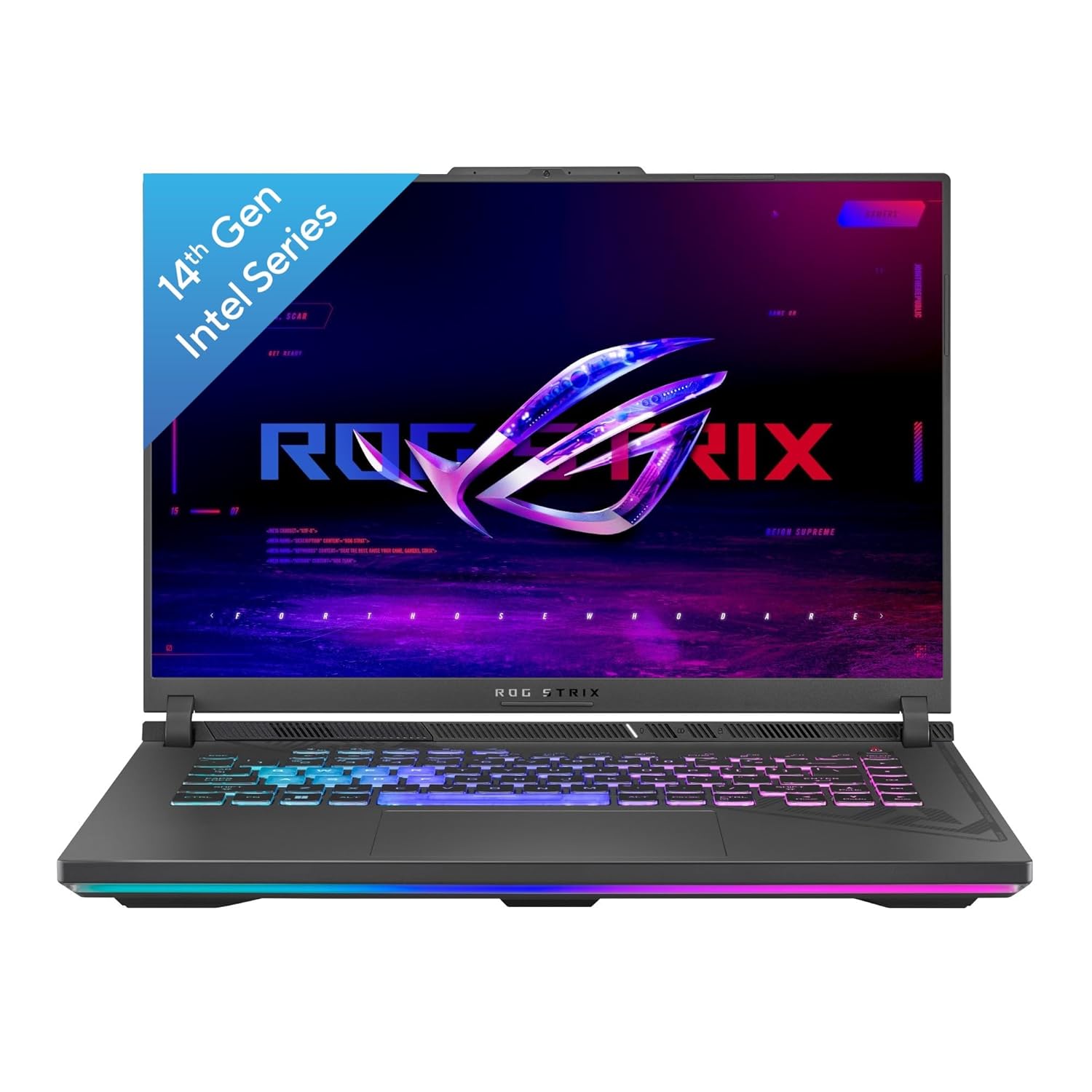 ROG Strix G16 (2024), 16 "(40.64cm) QHD+ 240Hz, Intel Core i9 14900HX, Gaming Laptop (16GB DDR5/1TB SSD/NVIDIA GeForce RTX 4070 /Windows 11/Office 2021/Eclipse Gray/2.50 Kg), G614JIR-N4062WS