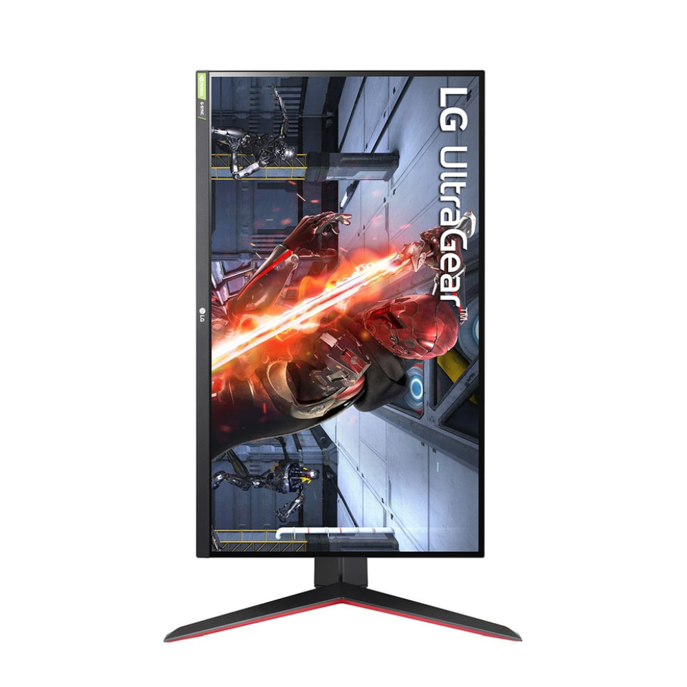 LG 27GN650 (27 inch, 68.5 cm) Ultragear™ FHD IPS (1920 x 1080) Monitor, 144Hz with 1ms (GtG) Gaming Monitor with NVIDIA® G-SYNC® Compatible and AMD Freesync Premium, HDR10, Tilt/Height/Pivot - Zapnet.in