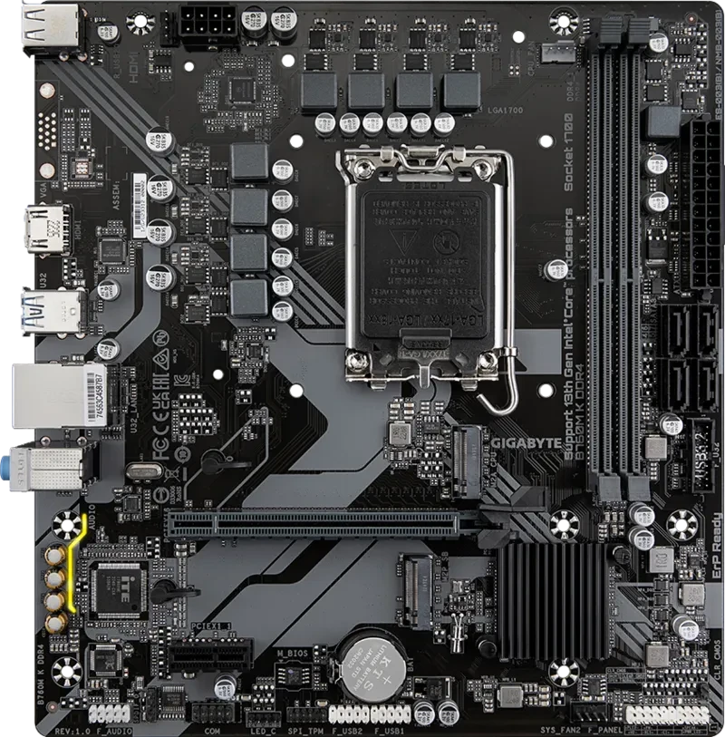 Gigabyte B760M K DDR4 Motherboard
