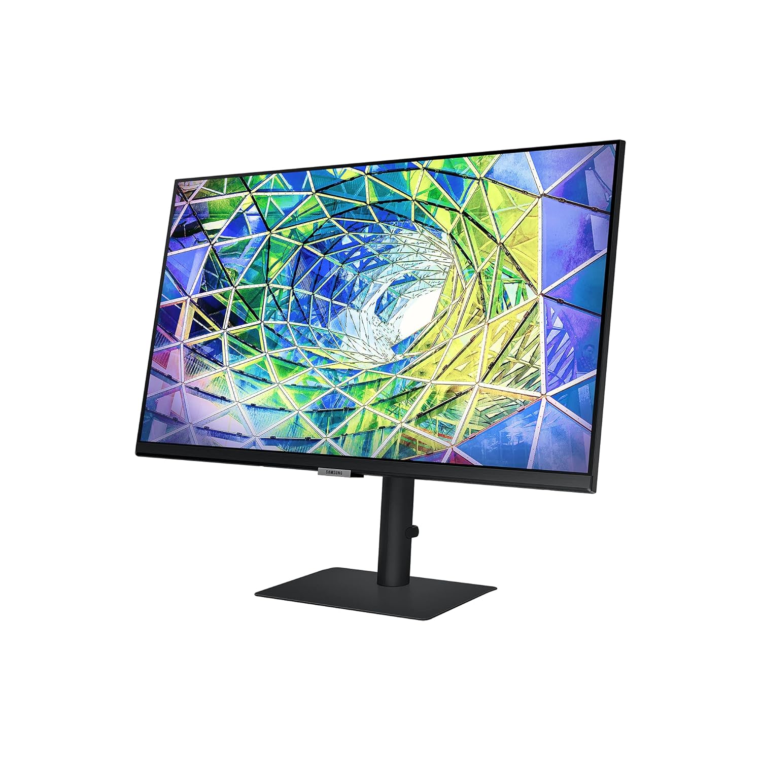 Samsung 8 Series 68.4 cm (27 inch) 4K UHD (3840x2160) Computer Monitor, IPS Panel, USB-C, HDR10 (1 Billion Colors), Height Adjustable Stand, Energy Star, Intelligent Eye Care LS27A800UJWXXL (Black)